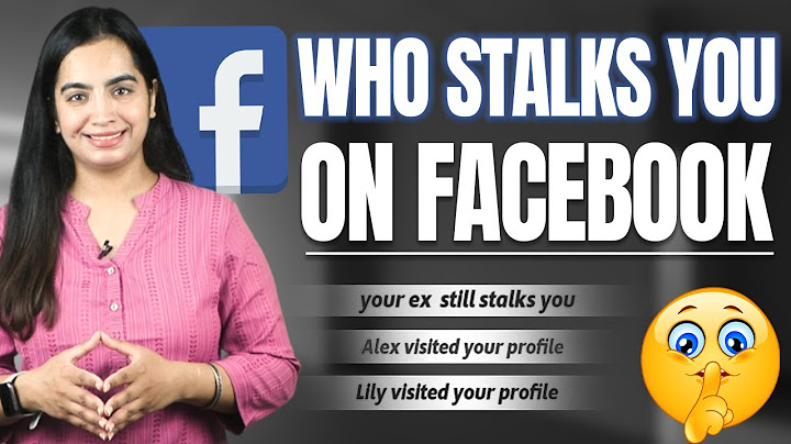 How can you see whos looked at your facebook profile