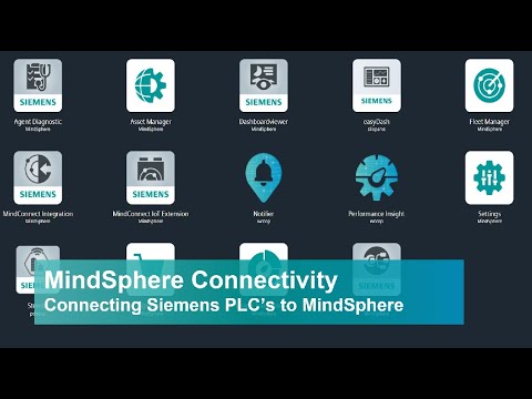 MindSphere Connectivity.  Connecting to a Siemens PLC