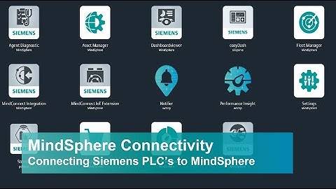 MindSphere Connectivity.  Connecting to a Siemens PLC