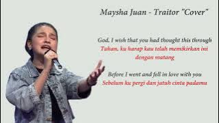Maysha Juan - Traitor (Lirik Terjemah) | X Factor Indonesia 2021 Audisi