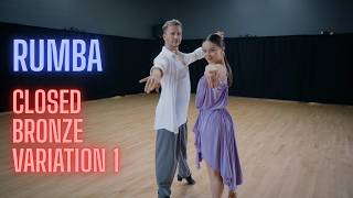 Rumba Basic Syllabus Closed Bronze Variation 1 by Andrii Voloshko and Kateryna Kyrylenko
