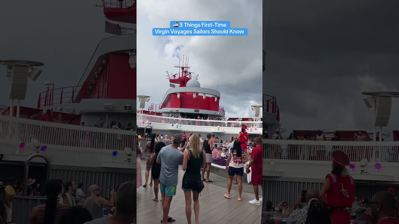 🚢 3 Things First-Time Virgin Voyages Sailors Should Know #traveltips #virginvoyages