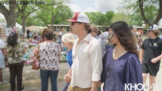 Matthew McConaughey visits Uvalde memorial site a week after deadly school shooting