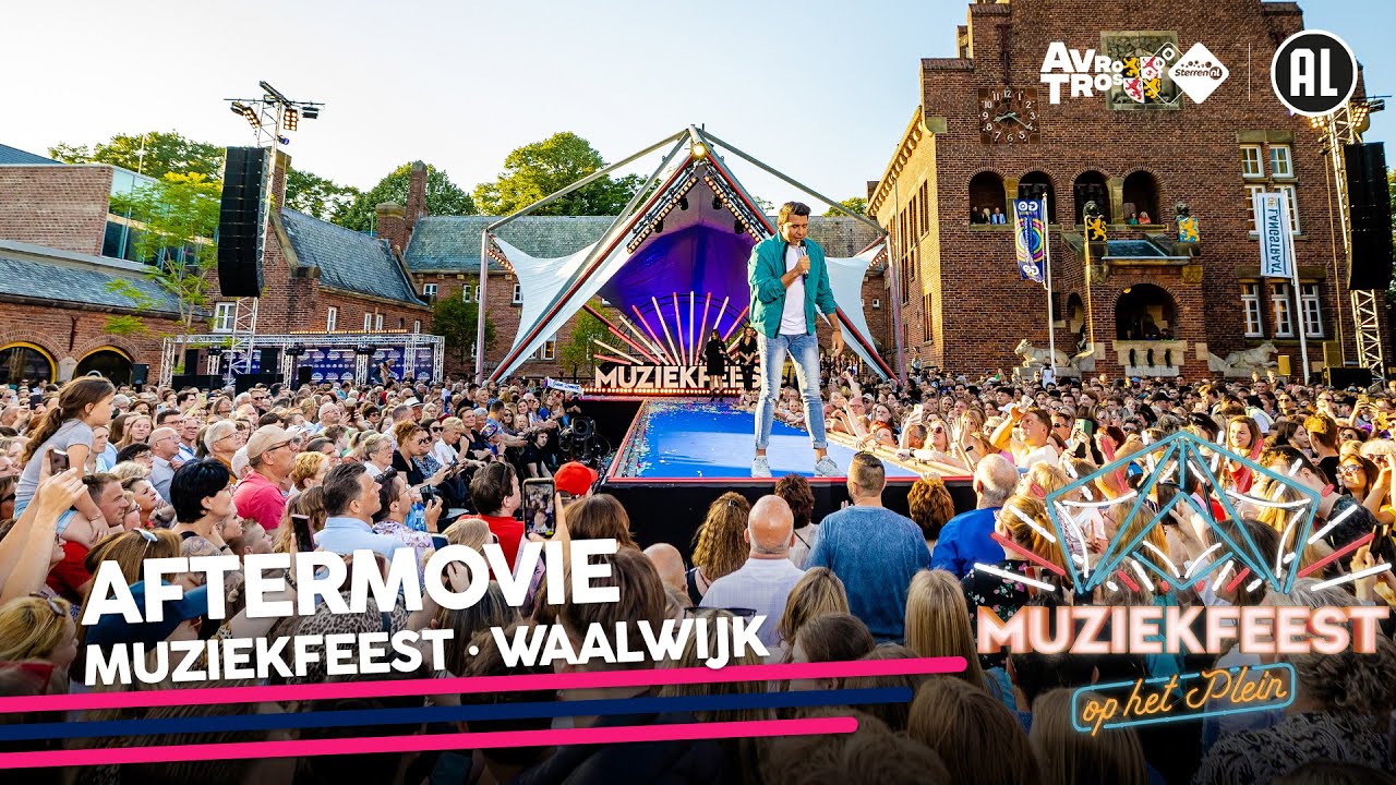 Dit Was Het Muziekfeest In Waalwijk 😍🔥 • Aftermovie Muziekfeest Op Het  Plein 2022 // Sterren Nl - Youtube