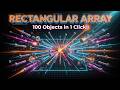 🔥 AutoCAD Rectangular Array Command – Duplicate Hundreds of Objects in Seconds! 😱