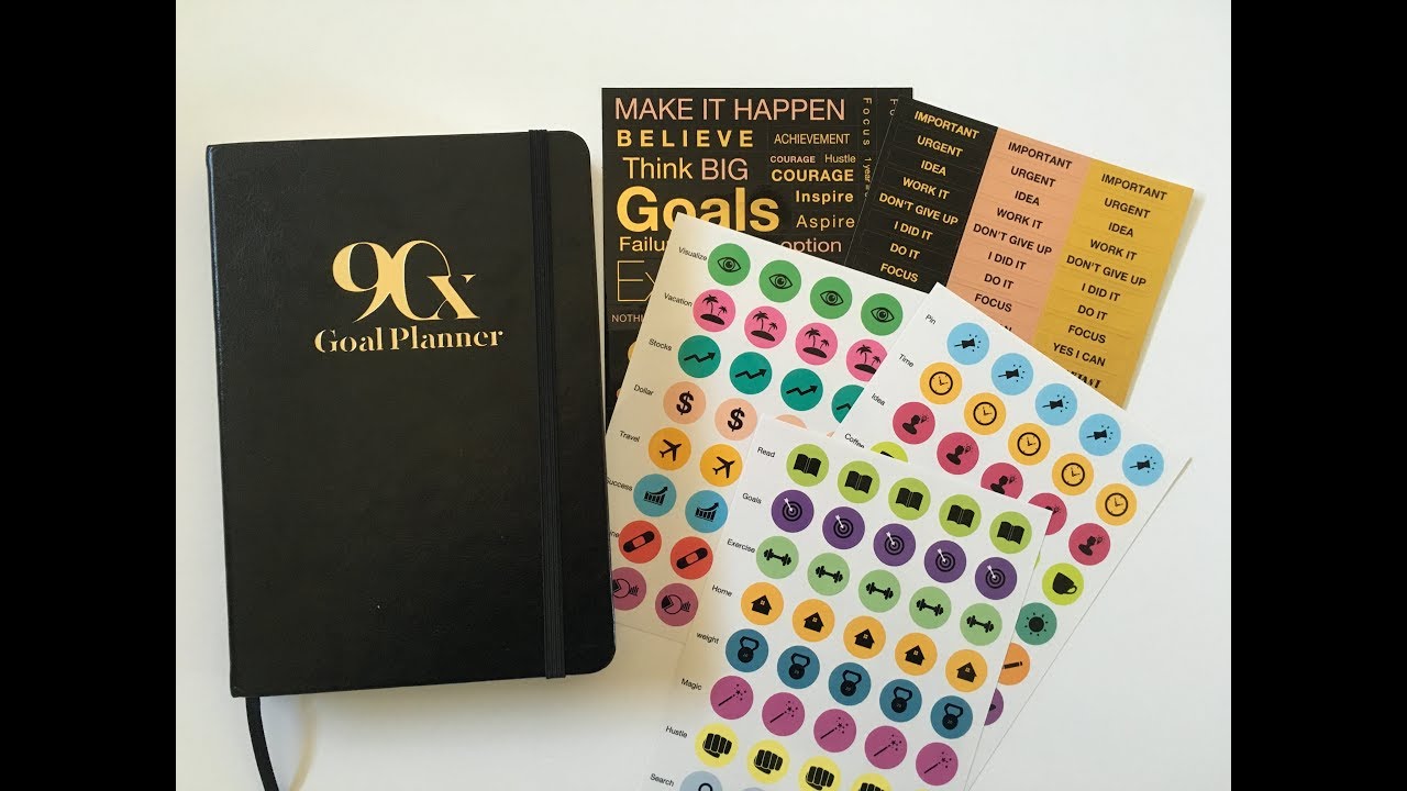 90X® Accessory Pack - Goal Planner, Action Planner essentials