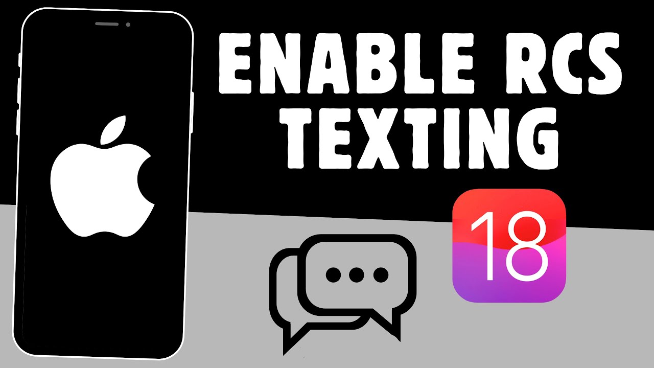 How to Enable RCS Texting on iOS 18 (2025) - YouTube