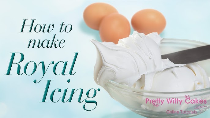 How to Make Royal Icing Snowflakes / No Eggs Royal Icing Snowflakes / Edible  Snowflakes Cake Toppers 
