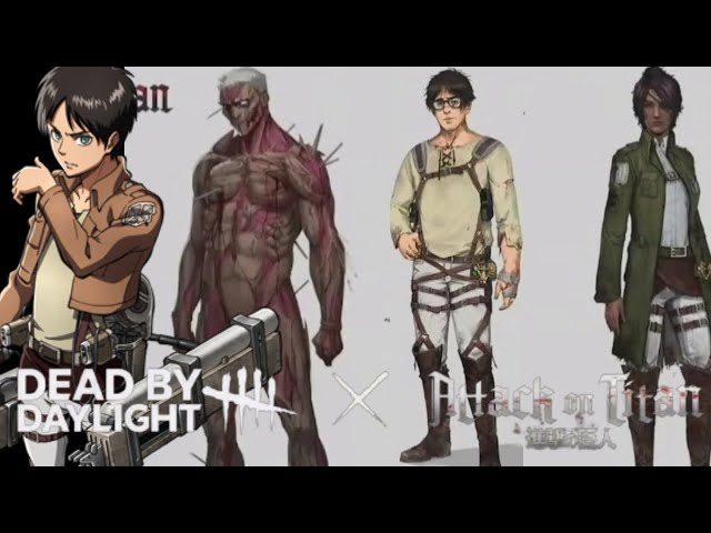 Colaboração entre Dead by Daylight e Attack on Titan ganha trailer