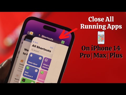 How To Close All Open Apps On IPhone 14!