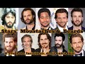 CELEBRITY  MOUSTACHES  &amp; BEARDS