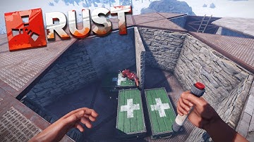 НАШЕЛ НЫЧКУ С КУЧЕЙ РЕСУРСОВ, КОГДА ДАВАЛ ШПРИЦ НАПАРНИКУ (РАСТ РЕЙД | RUST RAID)