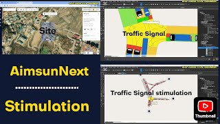 Aimsun.Next Software  Tutorial ll signal ll stimulation ll full tutorial.