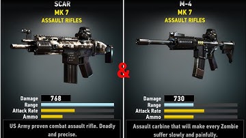 Dead Trigger 2 | Lets Play With SCAR and M-4