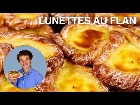 RECETTE DES LUNETTES AU FLAN