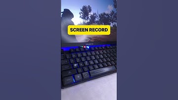 Screen Recorder ! #asmr #tricks #computer #keyboard