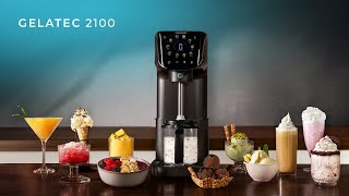 Gelatec 2100 Eismaschine Mit 11 Programmen. Ein Einfacher 3-Schritt-Prozess Cecotec