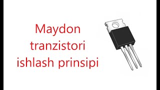 100-dars: Maydon tranzistori, MOSFET.