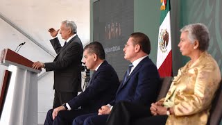 Coahuila y Durango registran incidencia delictiva a la baja. Conferencia presidente AMLO