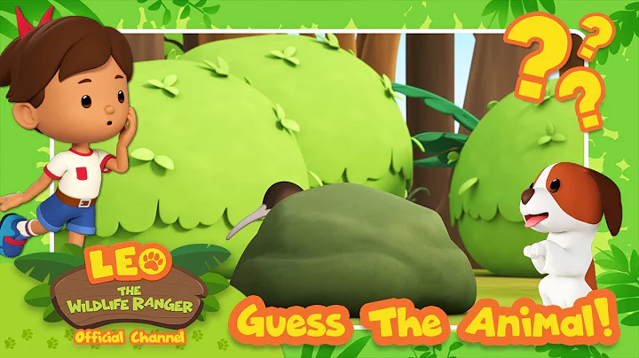 Who's Hiding? 🦅 Guess the Animal! | BRAND NEW SERIES! | Leo the Wildlife Ranger | Kids Cartoons