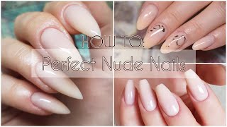 💅Easy Nude Nail Extension | ACRYLGEL NAILS ON A BUDGET!💲| Danana