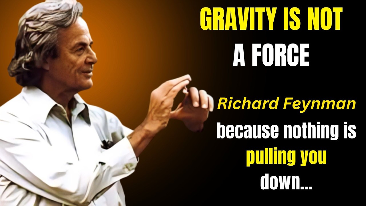 Richard Feynman Explains What Everyone Gets Wrong About GRAVITY - YouTube