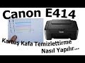 Canon E414 Kartuş Kafa Temizleme nasıl yaptırılır | Bölüm 496 | Konuşan Servis