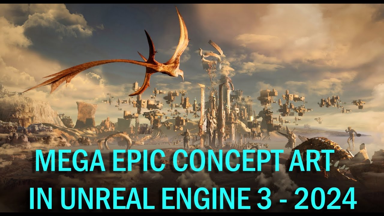 🔥MEGA Epic concept art | incredible concept art unreal engine 3 | 2024 | Aníbal López