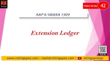SAP S/4HANA 1909 - Extension Ledger