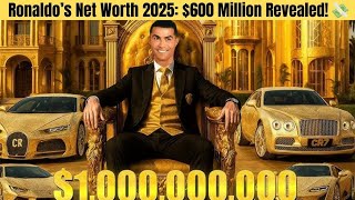 Cristiano Ronaldo’s Net Worth in 2025 | INSANE $600 Million Fortune Revealed! 💸🔥CR7 News USA