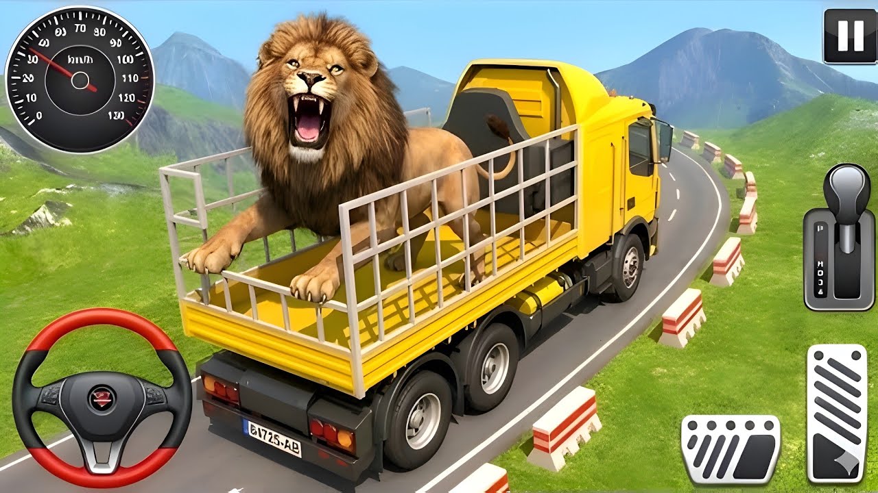 Animal Cargo Truck Driving Game 3D - Animal Transport Cargo Truck