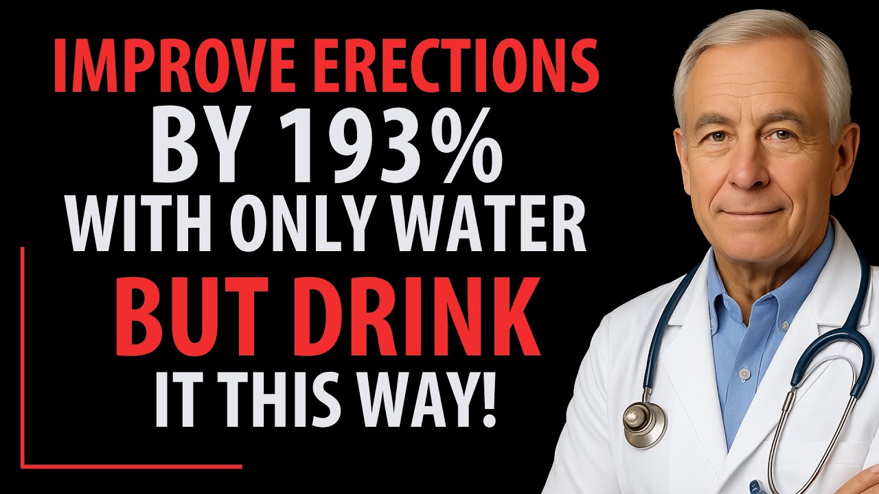 UROLOGIST: Drink Water Like THIS to Improve Your Erection - Most Men Have No Idea! | Men’s Health