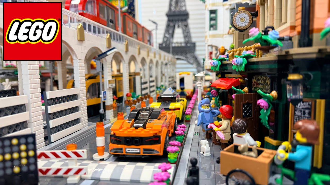 Создание компактного города из LEGO с нуля…