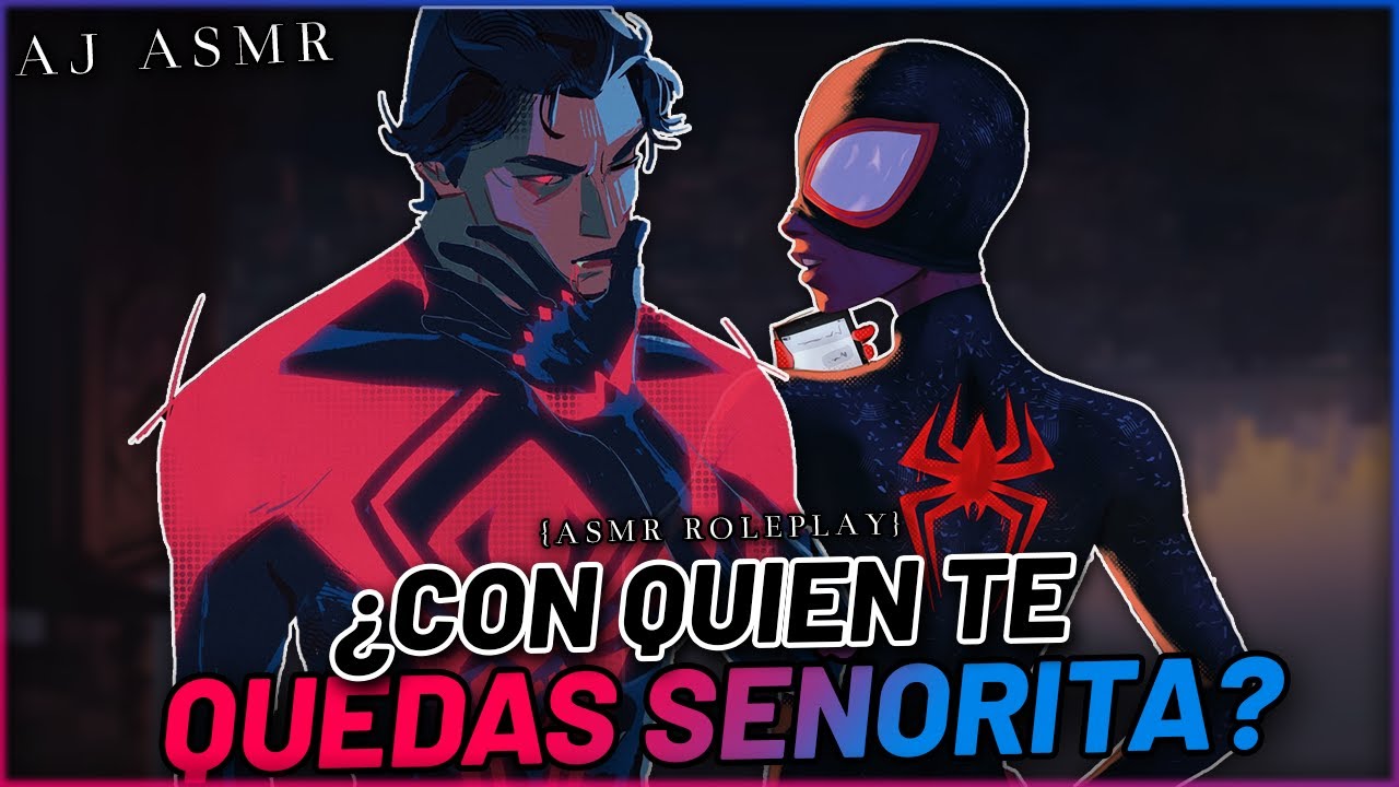 MILES & MIGUEL O 'HARA SE ENAMORAN DE TI 🕸️❤️ | ASMR Roleplay | SpiderMan ASMR | ASMR Español