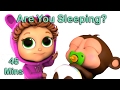 Are You Sleeping? | Nursery Rhymes with Lyrics | Educational