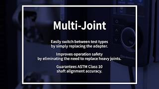 Multi-joint connections for easy jig replacement - Autograph AGX-V Series Precision Universal Tester