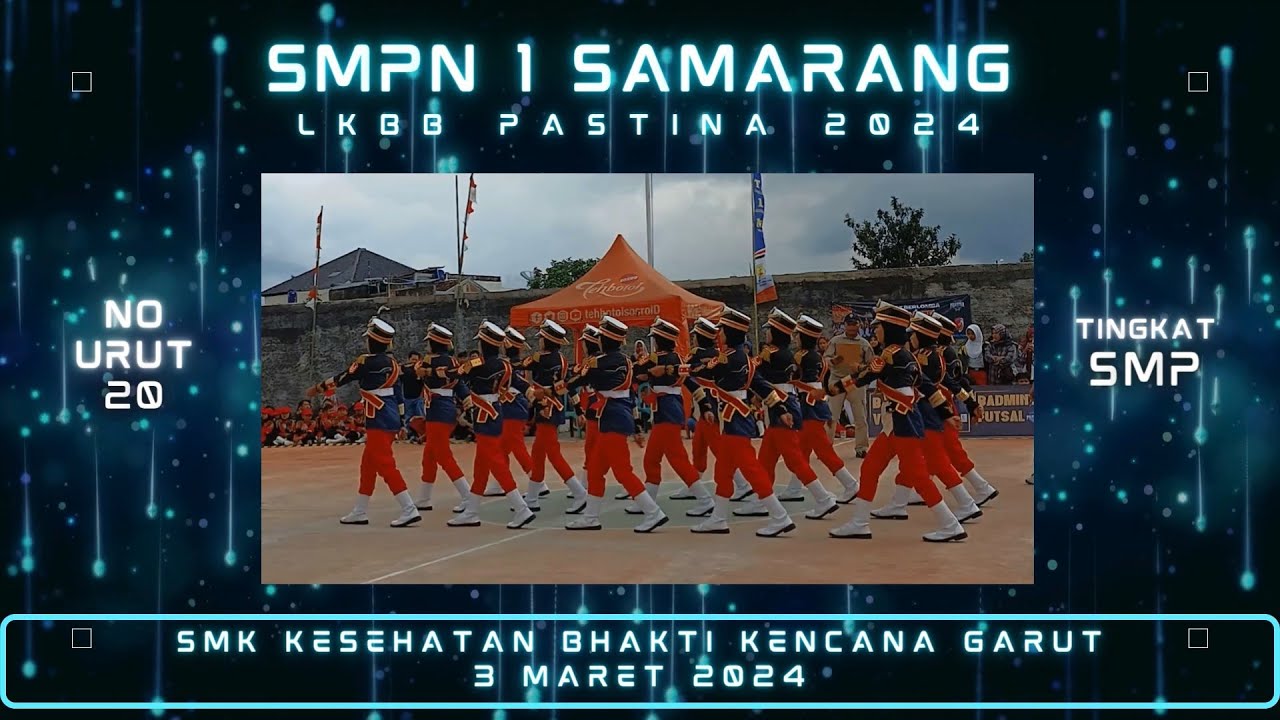 Paskibra SMPN 1 Samarang - LKBB PASTINA 2024