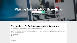REUPLOAD: New York Times Api Articles App with ReactJs - Better Audio