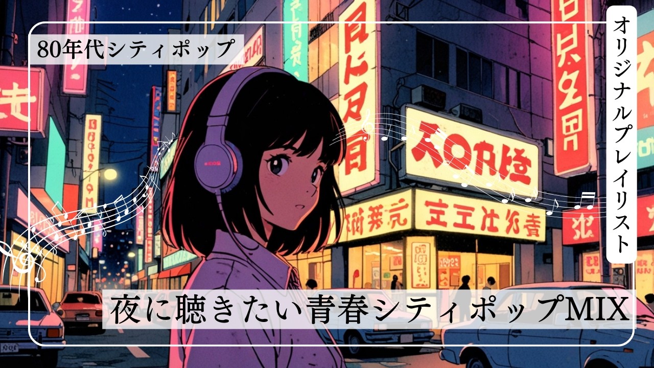 80s City Pop Mix 🌙 Nostalgic Japanese Songs | Midnight Drive Vibes