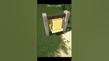 REALISITC TEXTURE PACK PART 1  | #minecraft #minecraftshaders #shorts