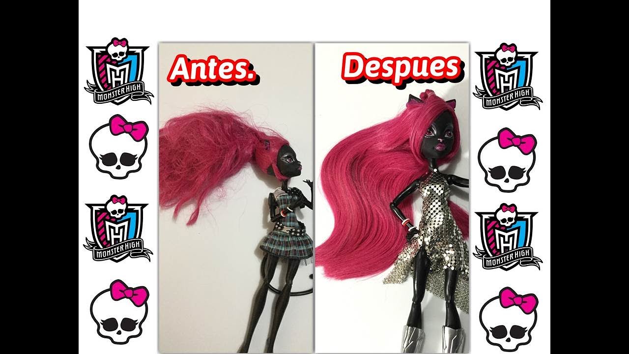 COMO RESTAURAR EL CABELLO DAÑADO DE TUS DOLLS?