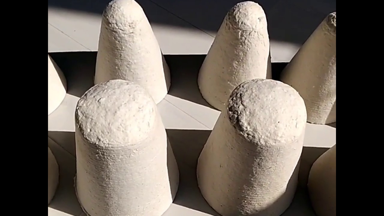 Ceramic fiber cone and plug