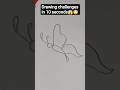 Draw a butterfly in a matter of 10 seconds😱 #drawing #challenge #art #draw