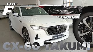 Review of the Mazda CX-60 Takumi - 3.3L Diesel with an Electric Motor!