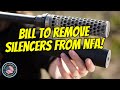 Bill to remove silencers from federal regulation