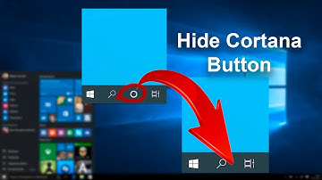 How to Hide or Show Cortana Button on Taskbar in Windows 10