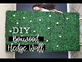 DIY MOBILE HEDGE WALL (SUPER AFFORDABLE!)