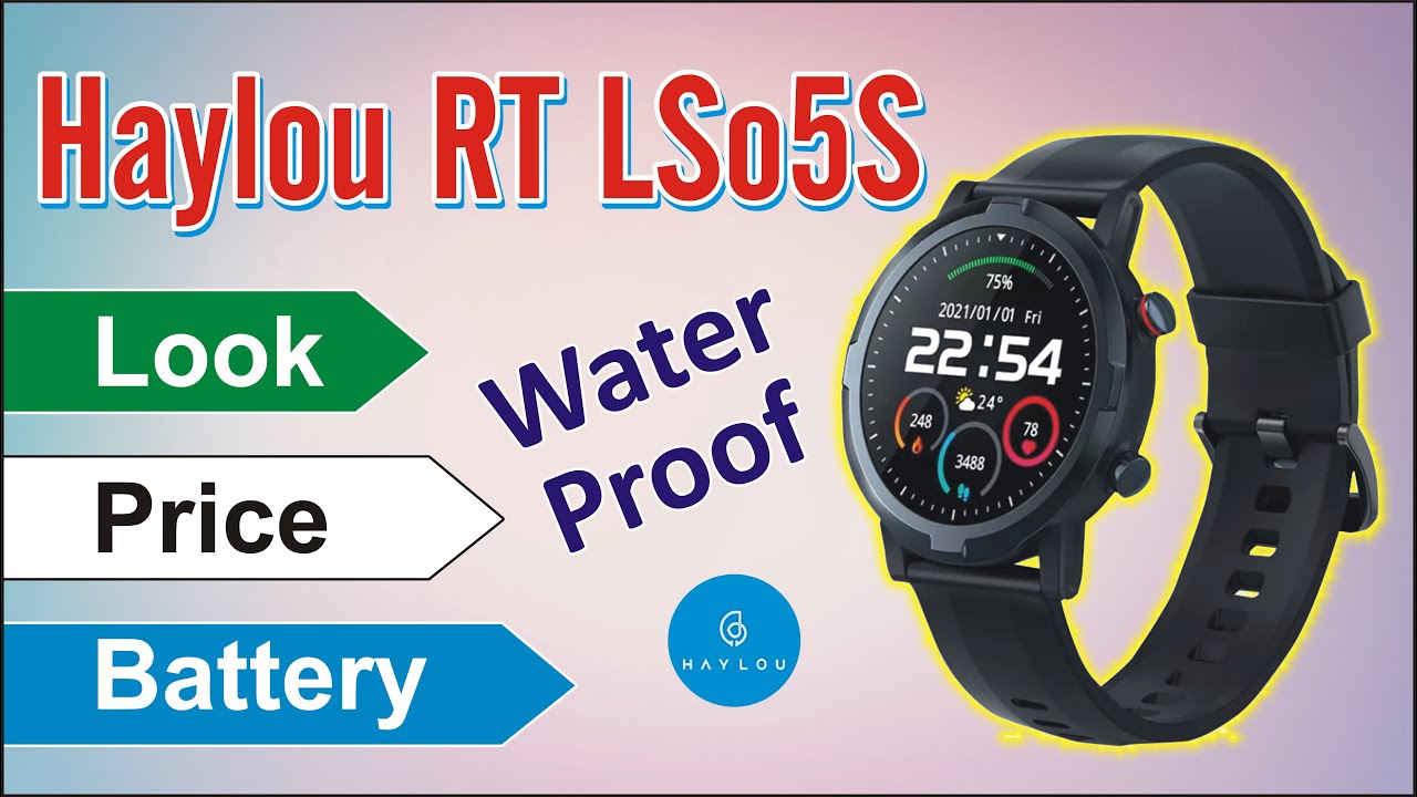 Haylou RT LS05S Smart Watch Best budget Smart Watch of 2021 Haylou RT Unboxing YouTube