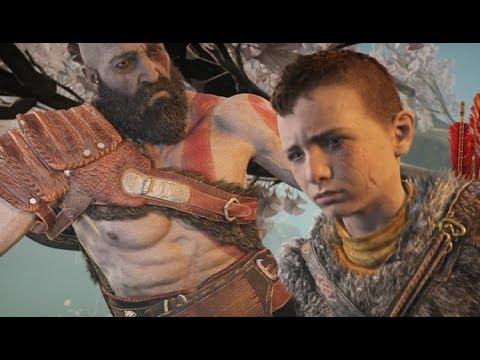 God of War 2018: Глава 4. Босс Svartáljǫfurr (PS4 Pro)