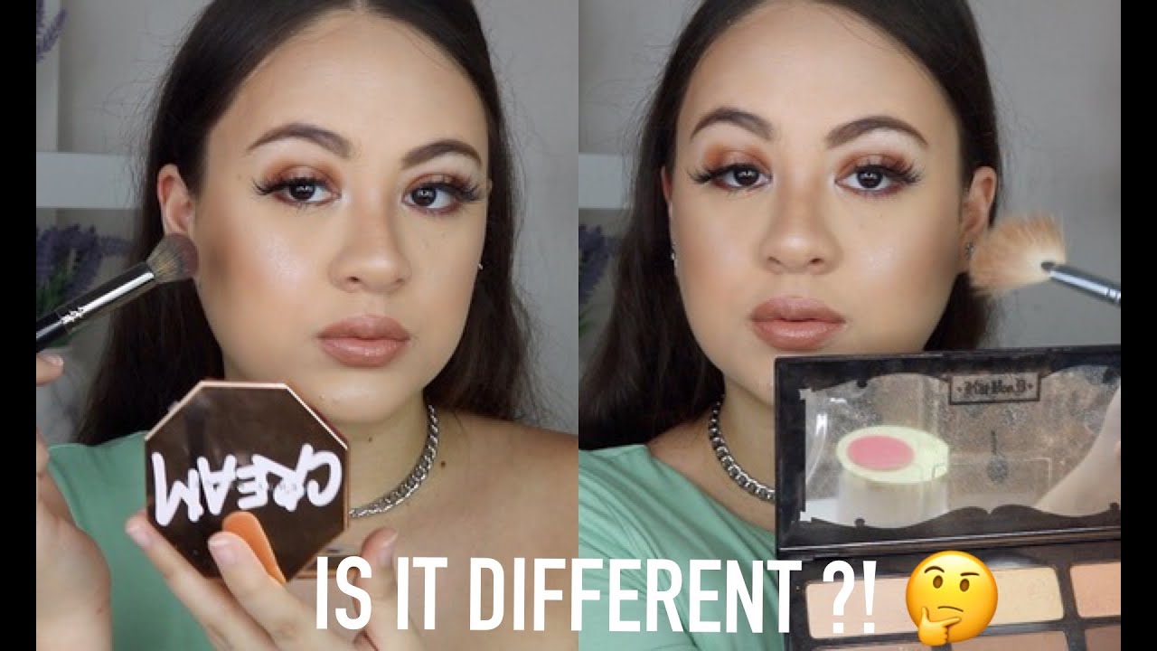 CREAM BRONZER VS POWDER BRONZER Jazmine Lopez YouTube